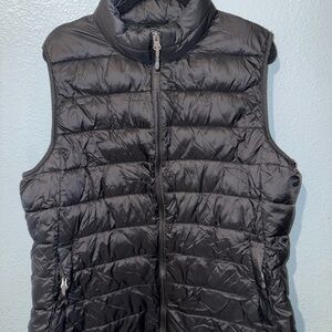 32 Degrees Black Quilted Puffer Vest
